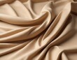 © ศุภารักษ์ วงค์อินทร์ - Plush fabric in a warm beige tone with subtle shading and soft folds, warm, folds, fabric