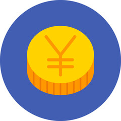 Sticker - Yen Icon