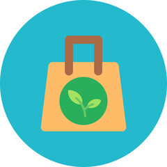 Sticker - Eco Bag Icon