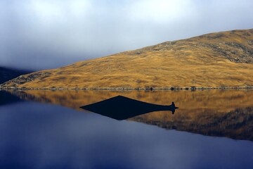 Wall Mural - Serene Mountain Lake Reflection