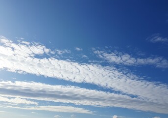 Wall Mural - beauty bright clear sky background. generative ai.