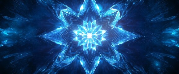 Wall Mural - a futuristic and abstract visualization of scientific and energy technology concepts in digital form