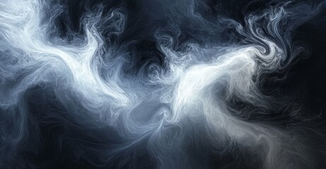 Wall Mural - A dark blue watercolor background with a grunge texture, ideal for use as a banner.