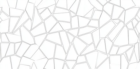 Wall Mural - seamlessly integrated hexagon patterns on a white abstract background