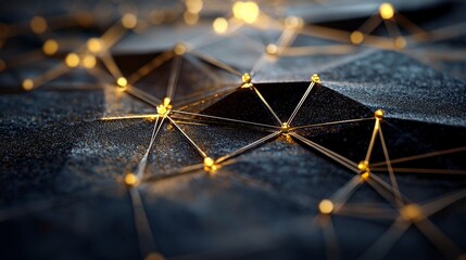 Wall Mural - a scientific background with an abstract blue digital setting showcases big data visualization, enco