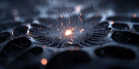 Abstract futuristic electronic circuit technology background
