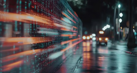 Blockchain network concept