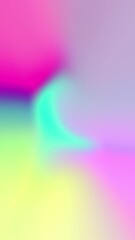 Wall Mural - clean colorful abstract blurred looping background