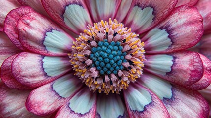 Wall Mural - Close-up Pink Flower Macro Garden Bloom Nature