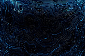 abstract close-up of a glowing blue digital circuit board, showcasing intricate connections and tech