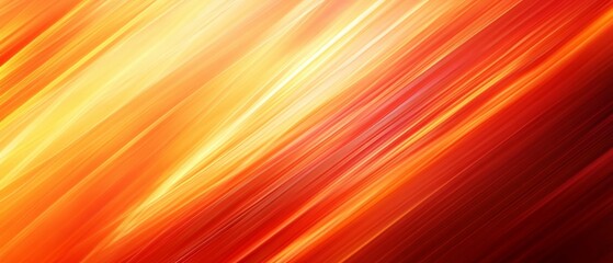 Poster - Abstract Orange Red Diagonal Lines Background