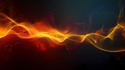 Wall Mural - abstract light rays