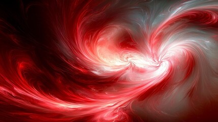 Wall Mural - abstract red swirl: a vortex of passion and energy. dynamic motion, fiery hues, and intense visual f