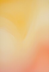 Wall Mural - Gentle Peach and Sunlit Yellow Abstract Texture