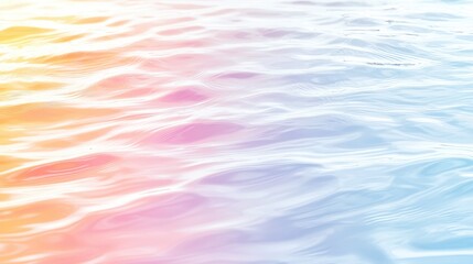 Wall Mural - Pastel Water Surface Texture Background