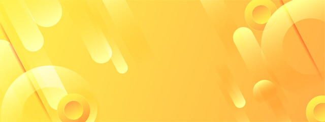 Gradient geometric background in yellow color, perfect for presentations, web banners, and graphic design projects.