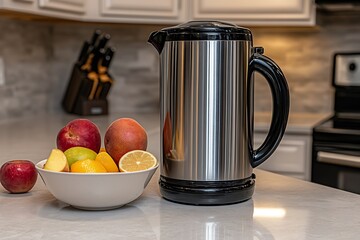 Kitchen Pitcher Fruit Infuser Modern Countertop