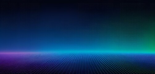 Blue purple background image, gradation, light, spatial stereoscopic banner texture