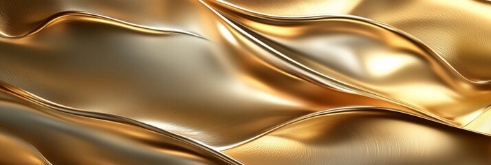 Poster - Golden Abstract Texture Background Design