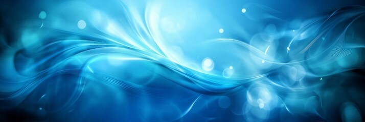Wall Mural - Stunning Blue Abstract Design Background