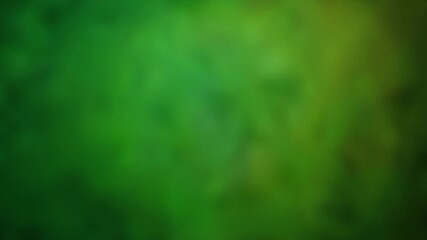 Wall Mural - Abstract Blurred Green Liquid Animation with Flowing and Shifting Light Effects - Soft Blurred Motion and Magical Illuminated Glow