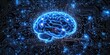 © ANUAR - Futuristic Human Brain Surrounded by Digital Circuitry Representing Technology, Artificial Intelligence, and Neural Networks Innovation