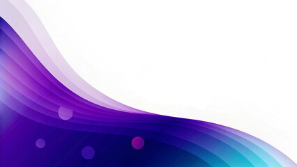 Leinwandbilder - A purple and blue abstract design, featuring vibrant gradients, modern fluid shapes, futuristic aesthetic, ideal for digital art backgrounds and creative visual compositions