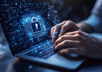 secure laptop data encryption night office (1)