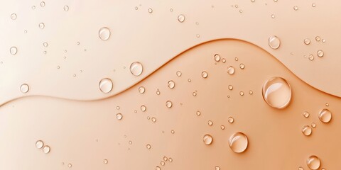 Poster - Water droplet is on a surface