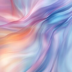 Poster - abstract background with smooth pastel motion effect and blurred dynamic colors in soft tones