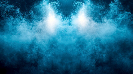Wall Mural - ethereal blue smoke: abstract background texture, dramatic, moody, mystical, and dreamlike digital a