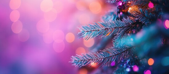 Wall Mural - colorful bokeh background with vibrant festive hues and soft focus for elegant seasonal or holiday t