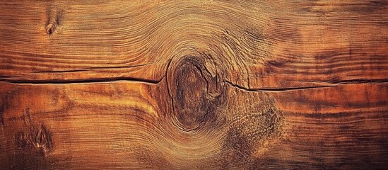 Aufkleber - Rich brown wood texture showcasing intricate natural patterns and grain details, perfect for backgrounds and design elements.