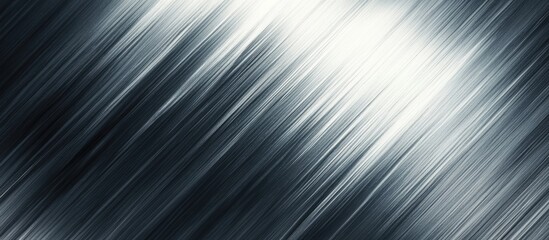 Poster - Brushed metal texture featuring a shiny abstract background with linear patterns and soft gradients for elegant design projects.