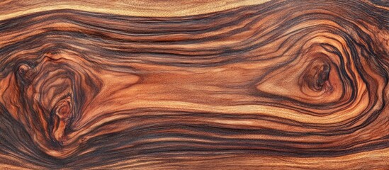 Aufkleber - Natural brown wooden texture background with rich grain patterns ideal for design, furniture, and rustic aesthetic applications.