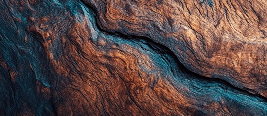 Aufkleber - Natural brown wood texture background with unique patterns and colors for interior design and artistic projects.