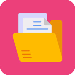 Sticker - Folder Icon