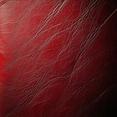 Wall Mural - luxury deep red leather texture background with subtle grain pattern for design and artistic project