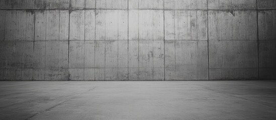 Leinwandbilder - Textured Concrete Wall for Minimalist Background and Industrial Design Aesthetic in Black and White Interior Context