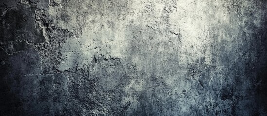 Poster - Textured concrete wall background with weathered and aged surface for use in design and architectural projects.