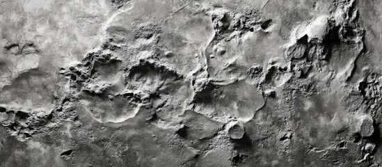 Poster - Textured Black and White Concrete Wall Background for Artistic and Design Use