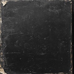 Wall Mural - black paper texture with aged details and subtle vintage appearance for design and background use