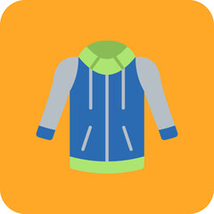 Wall Mural - Jacket Icon