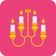 Sticker - Chandelier Icon