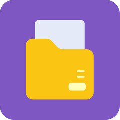 Sticker - Folder Icon