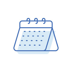 Sticker - Calendar vector icon