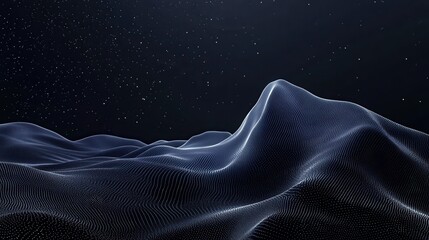 Wall Mural - subtle starry night background with space for text. generative ai