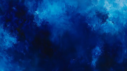 Wall Mural - Blue Nebula, Space Background