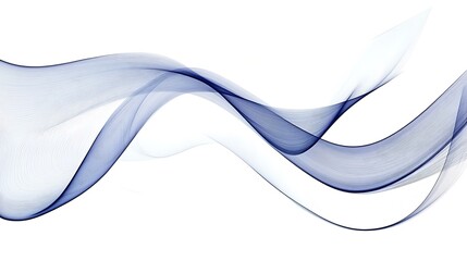 Poster - Blue wave abstract background (6)