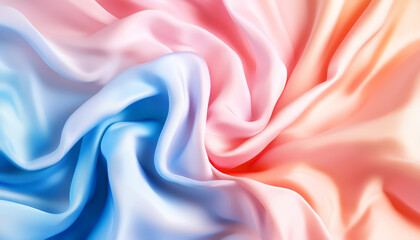 Wall Mural - A soft pastel gradient backdrop for a dreamy aesthetic.  Generative AI.